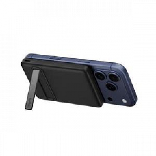 Belkin BOOST CHARGE™ Qi2 Magnetická Bezdrátová PowerBanka se stojánkem, 5000mAh, slim, černá Belkin BOOST CHARGE™ Qi2 Magnetická Bezdrátová PowerBanka se stojánkem, 5000mAh, slim, černá