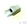 DATACOM Manžetka pro plug RJ45  šedá  (10ks)