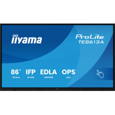 86" iiyama TE8613A-B1AG:IPS,4K,40P,EDLA 86" iiyama TE8613A-B1AG:IPS,4K,40P,EDLA