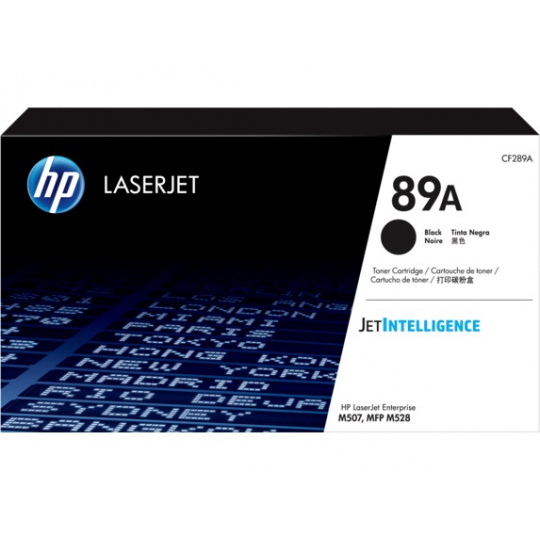 HP 89A Black LaserJet Toner, CF289A