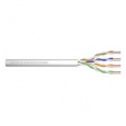 ASSNET100 CAT 5e U UTP instalační kabel, drát, délka 305M, Papírový Box, AWG 24/1, PVC barva šedá