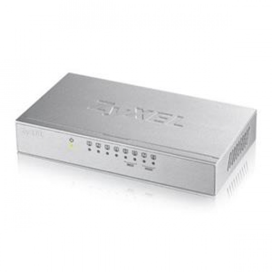 Zyxel GS-108B, 8-port 10/100/1000Mbps Gigabit Ethernet switch, desktop Zyxel GS-108B, 8-port 10/100/1000Mbps Gigabit Ethernet switch, desktop