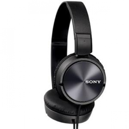 SONY MDR-ZX310 - Sluchátka s páskem, 30mm reproduktory s citlivostí 98 dB/mW - BLACK