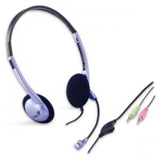 Genius headset HS-02B (stereo sluchátka + mikrofon)