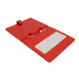AIREN AiTab Leather Case 3 with USB Keyboard 9,7" RED (CZ/SK/DE/UK/US.. layout)