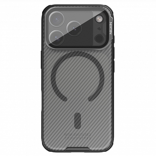 Nillkin CamShield Prop Magnetic Zadní Kryt pro Apple iPhone 17 Pro Transparent Black