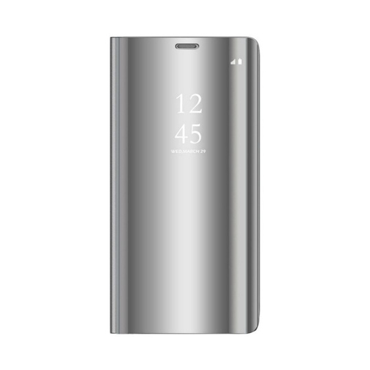 Cu-Be Clear View Samsung Galaxy A12 Silver