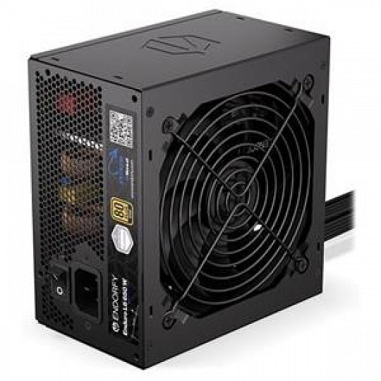 Endorfy Enduro L6 650W, Zdroj, ATX 3.1, 650W, aktivní PFC, 120mm ventilátor, PCIe 5.1, Cybenetics Platinum, 80PLUS Gold Endorfy Enduro L6 650W, Zdroj, ATX 3.1, 650W, aktivní PFC, 120mm ventilátor, PCIe 5.1, Cybenetics Platinum, 80PLUS Gold