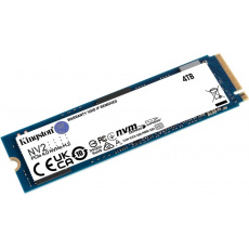 Kingston NV2/4TB/SSD/M.2 NVMe/Modrá/3R Kingston NV2/4TB/SSD/M.2 NVMe/Modrá/3R