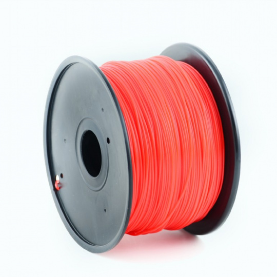 GEMBIRD Struna pro 3D tisk, ABS, 1,75mm, 1kg, 400m, červená