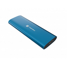 Externí box pro SSD Natec RHINO M.2 NVME LITE USB-C 3.2 GEN 2, hliníkové tělo, HORIZON BLUE Externí box pro SSD Natec RHINO M.2 NVME LITE USB-C 3.2 GEN 2, hliníkové tělo, HORIZON BLUE