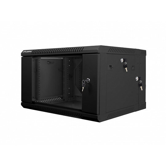 RACKOVÁ SKŘÍŇ 19" DVOUDÍLNÁ NÁSTĚNNÁ 6U/600X600 (