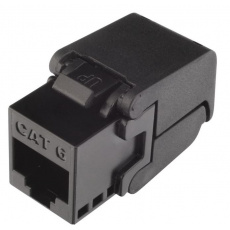 Keystone Solarix CAT6 UTP RJ45 černý samořezný Keystone Solarix CAT6 UTP RJ45 černý samořezný
