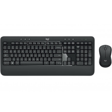 Set klávesnice + myš Logitech Wireless Combo MK540 CZ / SK, USB, unifying přijímač, tichá, černá