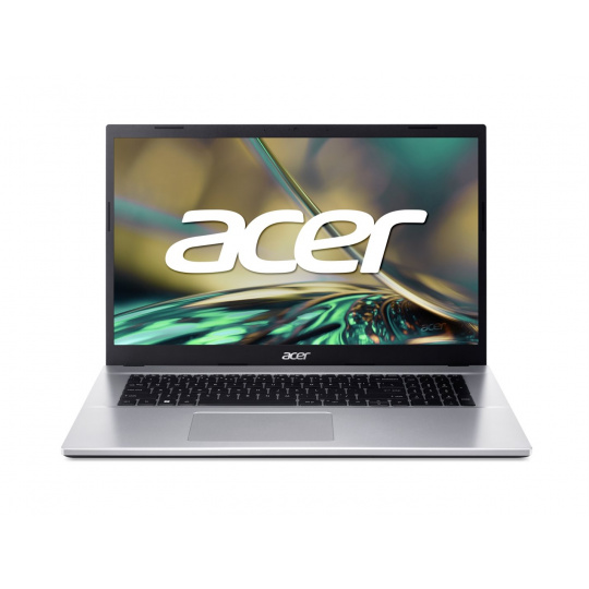 Acer Aspire 3, 317-54, 17,3" FHD, i5-1235U, 16GB, 512GB SSD, Iris Xe, Windows 11 Home, stříbrný, záruka 2 roky