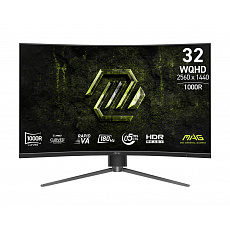 MSI MAG/325CQPF E18/31,5"/VA/QHD/180Hz/0,5ms/Černá/3R MSI MAG/325CQPF E18/31,5"/VA/QHD/180Hz/0,5ms/Černá/3R