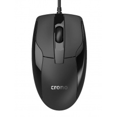 Crono CM645- optická myš, černá, USB