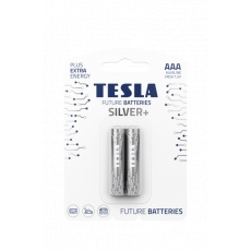 TESLA - baterie AAA SILVER+, 2ks, LR03 TESLA - baterie AAA SILVER+, 2ks, LR03
