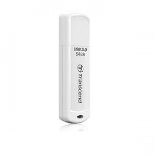 Transcend 64GB JetFlash 730, USB 3.0 flash disk, bílý