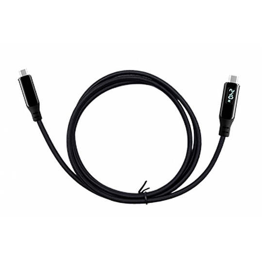 i-tec Thunderbolt 4/USB4 Class Pro Cable 240W with LCD (40 Gbps, 150 cm) i-tec Thunderbolt 4/USB4 Class Pro Cable 240W with LCD (40 Gbps, 150 cm)