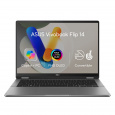 ASUS Vivobook Flip 14/TP3407SA-OLED041X/Ultra 7 Processor 258V/14"/WUXGA/T/32GB/1TB/Arc/W11P/Gray/2R
