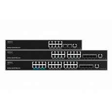 Grandstream GWN7813P Layer 3 Managed Network PoE Switch, 24 portů / 4 SFP+