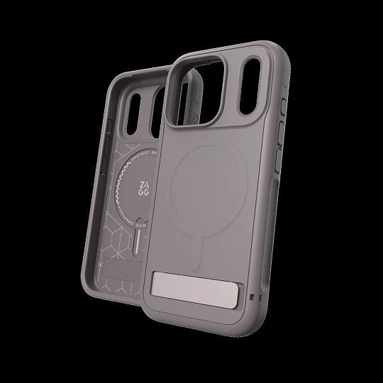 Case Sedona Snap with Kickstand for Apple iPhone 18 Pro / 17 Pro - Robust Gray