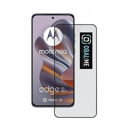 OBAL:ME 5D Tvrzené Sklo pro Motorola Edge 50 Neo/60 Neo Black OBAL:ME 5D Tvrzené Sklo pro Motorola Edge 50 Neo/60 Neo Black