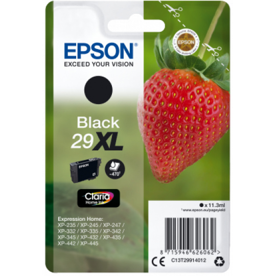 Epson Singlepack Black 29XL Claria Home Ink