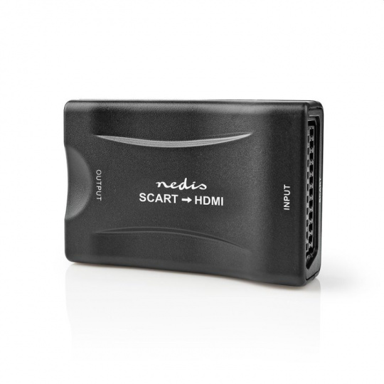 Nedis VCON3463BK - HDMI™ Převodník | SCART Zásuvka | Výstup HDMI ™ | 1cestný | 1080p | 1.2 Gbps | ABS | Černá