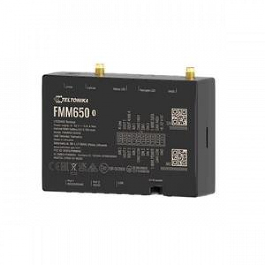 Sledovací zařízení TELTONIKA TELEMATICS FMM650 4G LTE Cat M1 s záložní baterií s vysokou kapacitou a externími anténami Sledovací zařízení TELTONIKA TELEMATICS FMM650 4G LTE Cat M1 s záložní baterií s vysokou kapacitou a externími anténami