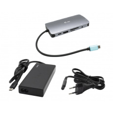 i-tec USB-C Metal Nano Dock HDMI/VGA with LAN, Power Delivery 65W + zdroj 77W i-tec USB-C Metal Nano Dock HDMI/VGA with LAN, Power Delivery 65W + zdroj 77W