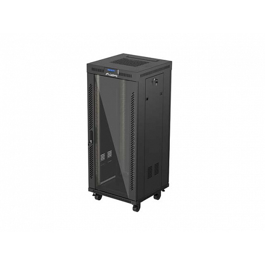 19" VOLNĚ STOJÍCÍ RACKOVÁ SKŘÍŇ 27U/600X600 (FLAT PACK) S PROSKLENÝMI DVEŘMI LCD ČERNÁ LANBERG V2 19" VOLNĚ STOJÍCÍ RACKOVÁ SKŘÍŇ 27U/600X600 (FLAT PACK) S PROSKLENÝMI DVEŘMI LCD ČERNÁ LANBERG V2