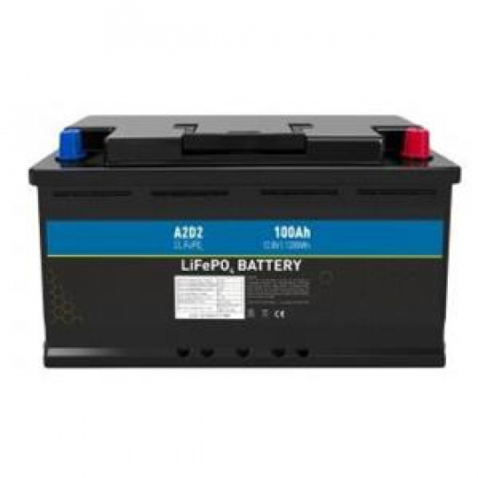 Avacom A2D2 baterie LiFePO4 12,8V 100Ah F15 Car Battery Case (REPT cells)