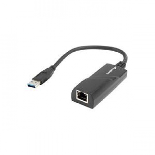 LANBERG USB->RJ45 ETHERNET ADAPTÉR SÍŤOVÁ KARTA USB 3.0 1X RJ45 1GB KABEL LANBERG USB->RJ45 ETHERNET ADAPTÉR SÍŤOVÁ KARTA USB 3.0 1X RJ45 1GB KABEL