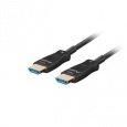 LANBERG KABEL HDMI M/M V2.1 50M OPTICKÝ ČERNÝ AOC