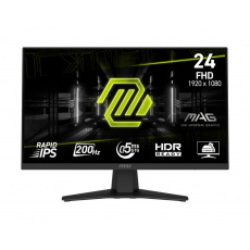 MSI MAG/244F/23,8"/IPS/FHD/200Hz/0,5ms/Černá/3R MSI MAG/244F/23,8"/IPS/FHD/200Hz/0,5ms/Černá/3R