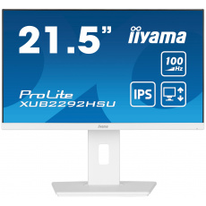 iiyama ProLite/XUB2292HSU-W6/21,5"/IPS/FHD/100Hz/0,4ms/White/3R