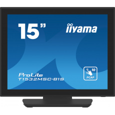 15" iiyama T1532MSC-B1S:PCAP,10P,FHD,HDMI,DP