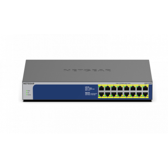 NETGEAR 16PT GIGE UNMNGED SWTCH W/ POE+