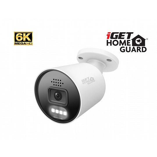 iGET HGNHK942CAM - MegaHD 6K PoE IP kamera, SMART AI detekce, IP67, zvuk, noční přísvit 40m, ONVIF iGET HGNHK942CAM - MegaHD 6K PoE IP kamera, SMART AI detekce, IP67, zvuk, noční přísvit 40m, ONVIF