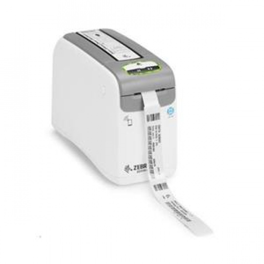 Zebra DT Printer ZD510 Wristband; ZPL II, XML, 300 dpi, EU and UK Cords, USB, USB Host, Ethernet, BTLE