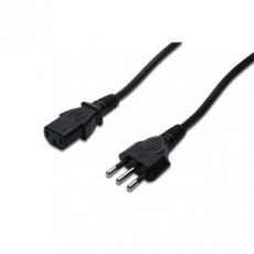Digitus Napájecí kabel, Itálie zástrčka - C13 M / F, 1,8 m, H05VV-F3G 0,75qmm, bl Digitus Napájecí kabel, Itálie zástrčka - C13 M / F, 1,8 m, H05VV-F3G 0,75qmm, bl