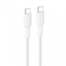 Belkin BOOST CHARGE™ PRO USB-C/USB-C kabel 240W, 2m, bílý - odolný