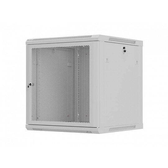 NÁSTĚNNÁ INSTALAČNÍ SKŘÍŇ 19" 12U 600X600 ŠEDÉ PE
