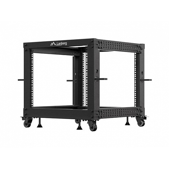OTEVŘENÝ RACK 9U 19" 600X600-1100 NASTAVITELNÝ