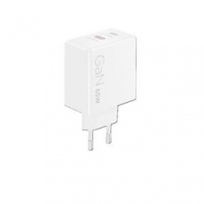 Lenovo Dual USB-C 65W GaN Charger - duální nabíječka 2x USB-C, 45W + 18W, bílá