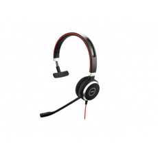 Jabra Evolve 40/Mono/Jack/Drát/Černá