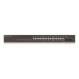 ZYXEL 24xGb 2xSFP fanless rack web sw.GS1900-24 v2