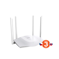 Tenda TX3 AX1800 WiFi6 Router, 1x GWAN, 3x GLAN, IPv6, 4x 6dBi, WPA3, Alexa, CZ App, Bonding Tenda TX3 AX1800 WiFi6 Router, 1x GWAN, 3x GLAN, IPv6, 4x 6dBi, WPA3, Alexa, CZ App, Bonding